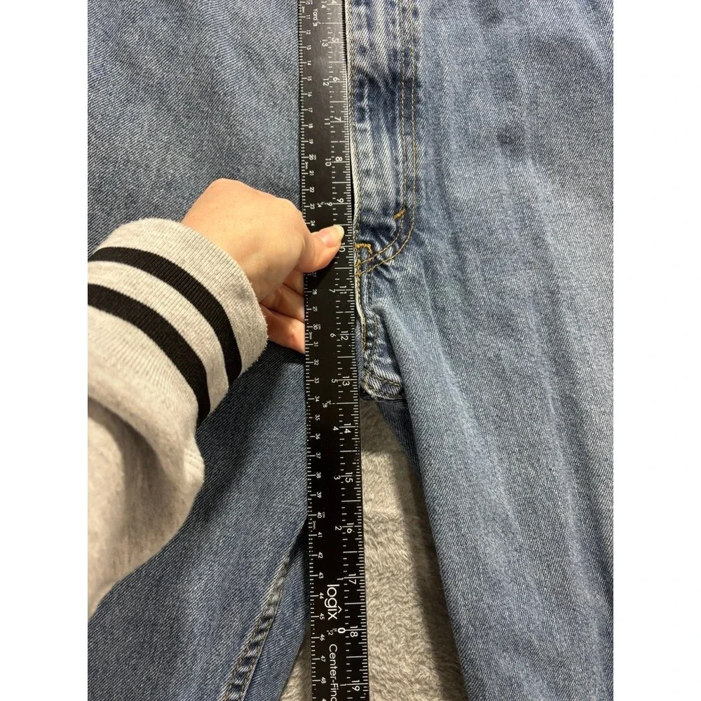 Levis 550 Jeans Mens‎ 42x29 Light Wash Relaxed Fit Straight Leg Denim Pants